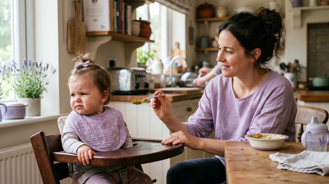 Bebê Recusa Comida Introdução Alimentar