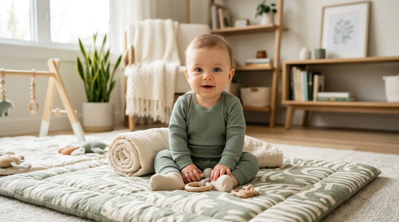 Bebê Sentando Sozinho: Quando Acontece e Como Estimular