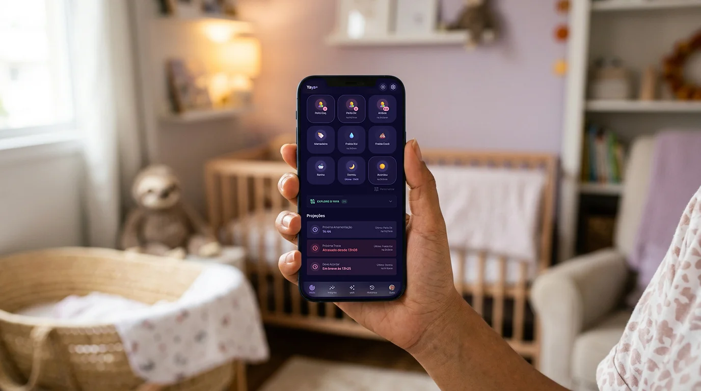Rotina do bebê: como registrar sem virar escravo do celular