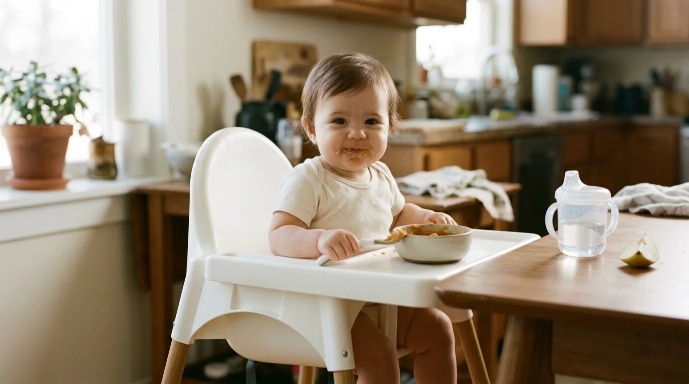 Constipação na Introdução Alimentar: Por Que Acontece e O Que Fazer