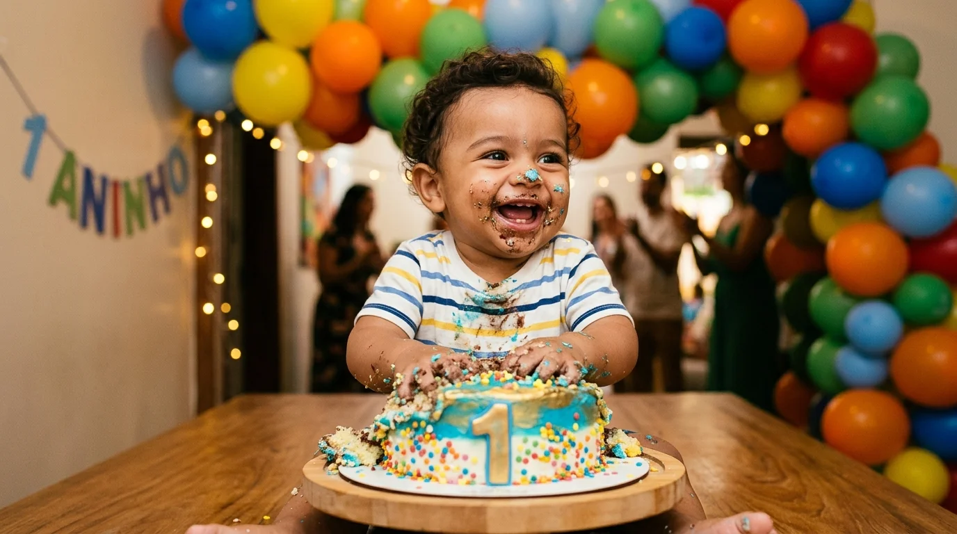 Festa de 1 Ano do Bebê: Como Organizar Sem Comprometer o Sono