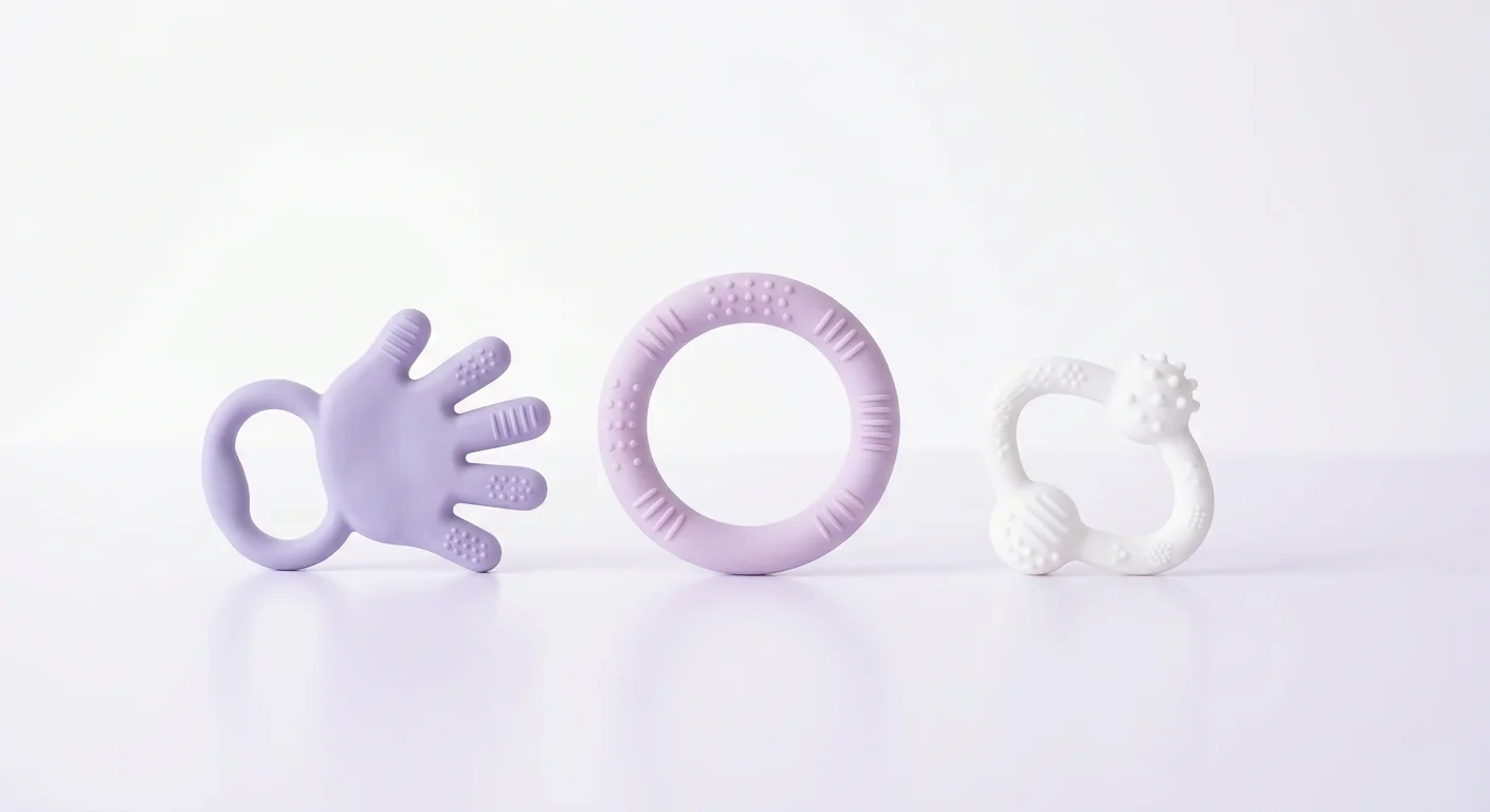Mordedor para Bebê Silicone Seguro