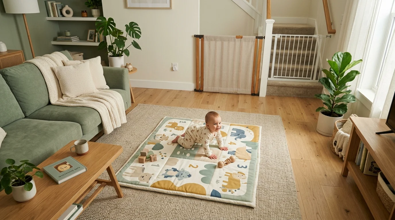 Segurança em Casa para Bebê: O Que Mudar Quando Ele Começa a Se Mover