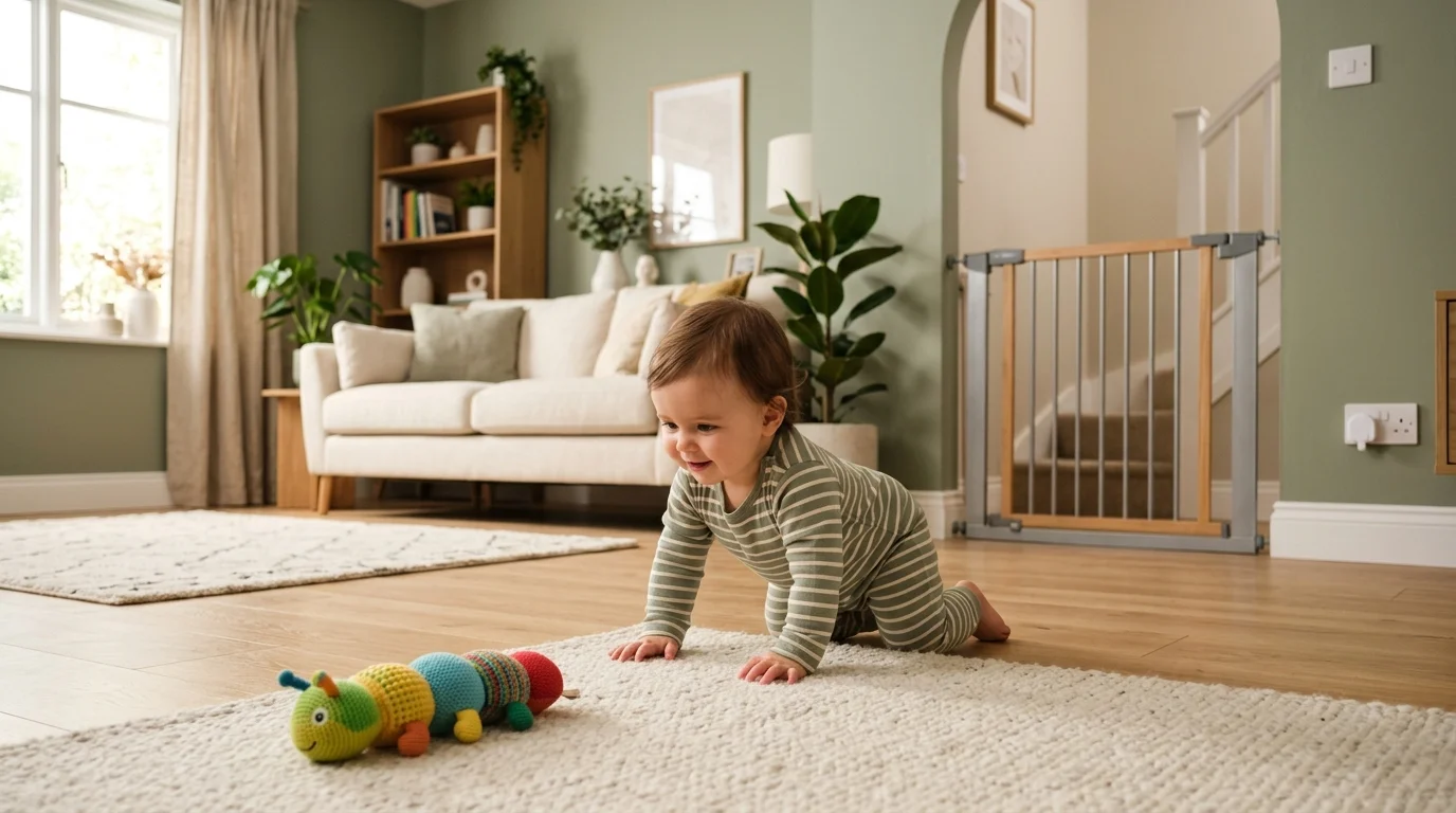 Segurança em Casa para Bebê: O Que Mudar Quando Ele Começa a Se Mover